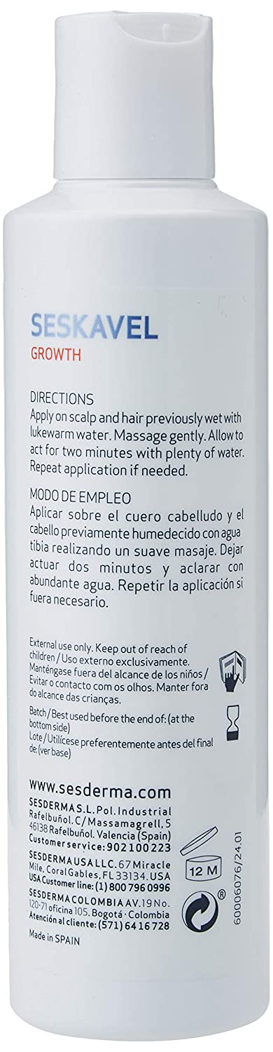 Sesderma Seskavel St.Hair Shampoo 6.8Oz