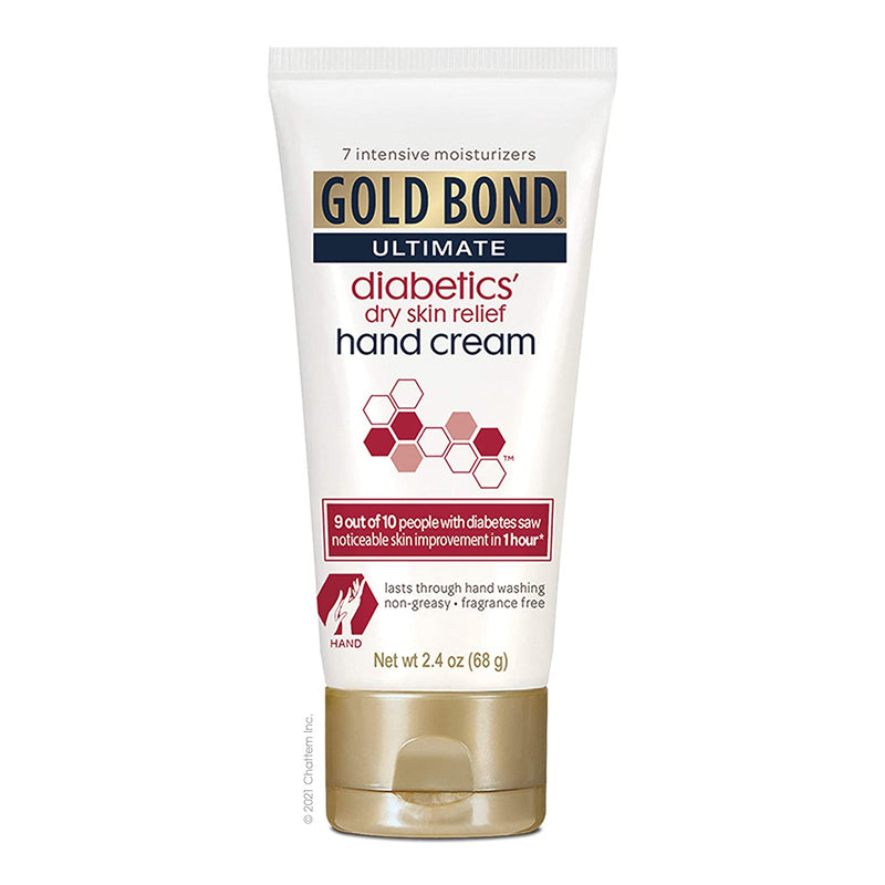 Gold Bond Ultimate Diabetics 'Dry Sely Remel de alivio de manos - 2.4 oz