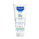 Mustela 2 in 1 Cleansing Gel, Baby Body & Hair Cleanser for Normal Skin 200 ml
