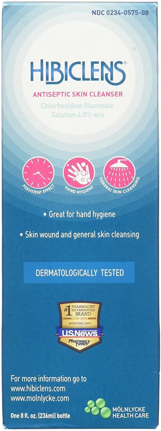 Hibiclens Antimicrobial/Antiseptic Skin Cleanser 8 Oz
