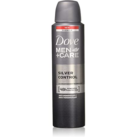 Dove Men + Care Silver Control 48 horas Protección poderosa de 150 ml