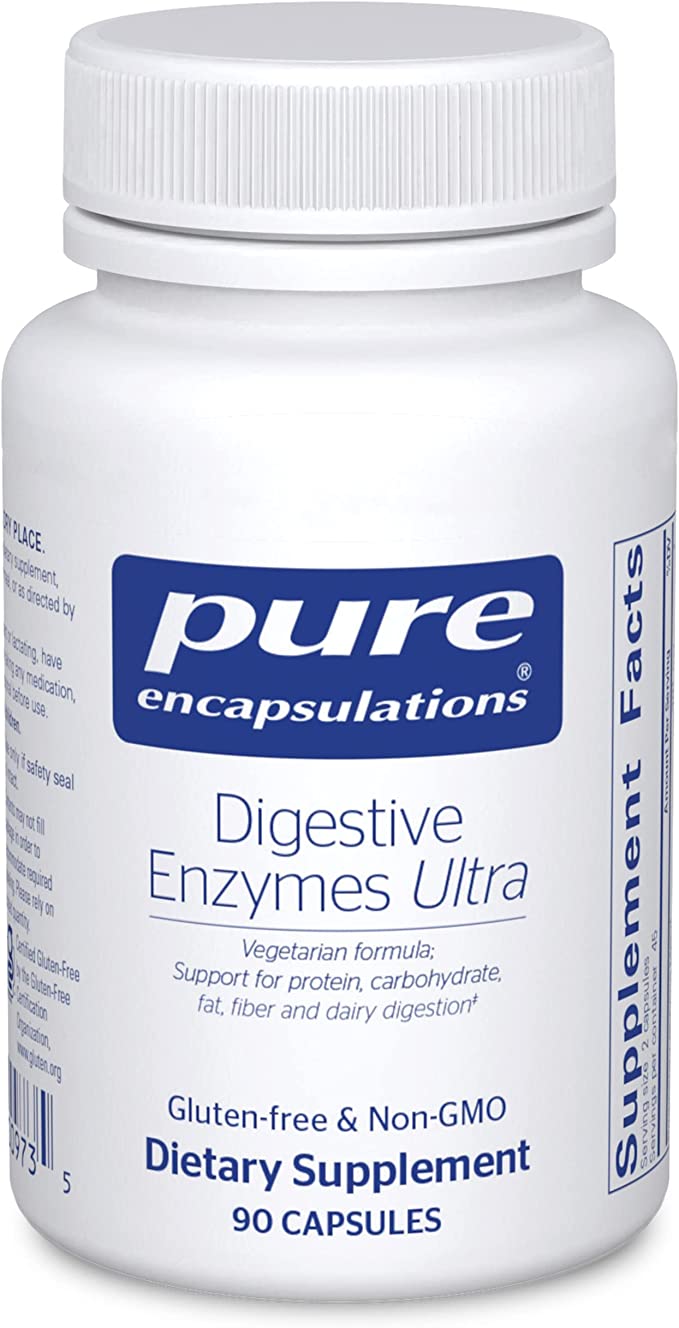 Pure Encapsulations Digestive Enzymes Ultra 90 Capsules