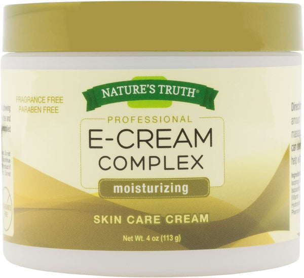 Nature's Truth Vitamin E Cream Complex Moisturizer 4Oz