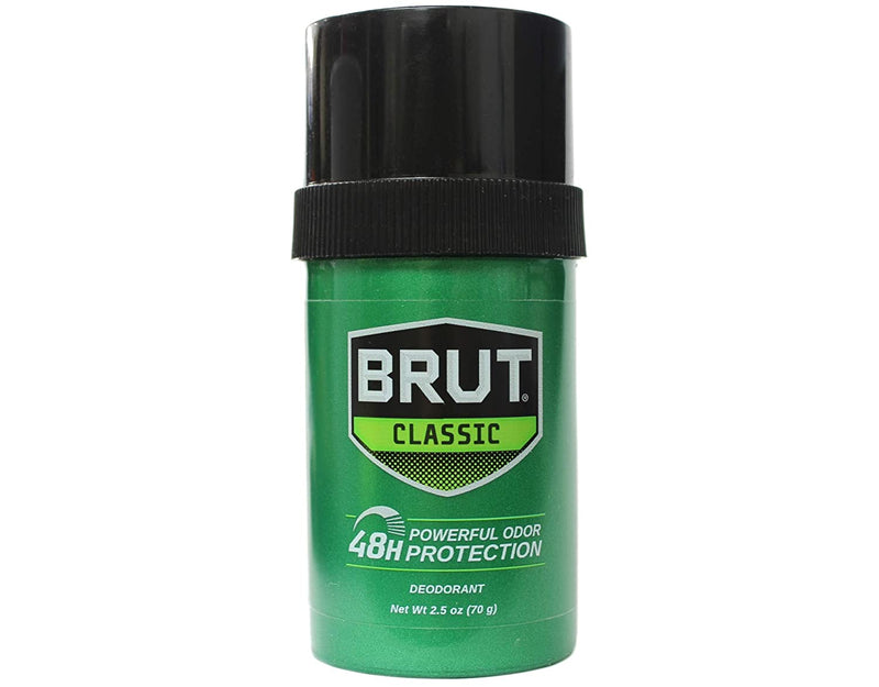 Brut 24-Hour Original Fragrance Round Stick Deodorant 2.5 oz