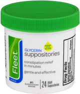 Fleet Adult Glycerin Suppository Laxatives