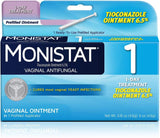 Monistat 1Day Yeast Infection Treatment Prefilled Tioconazole Ointment 0.16 Oz