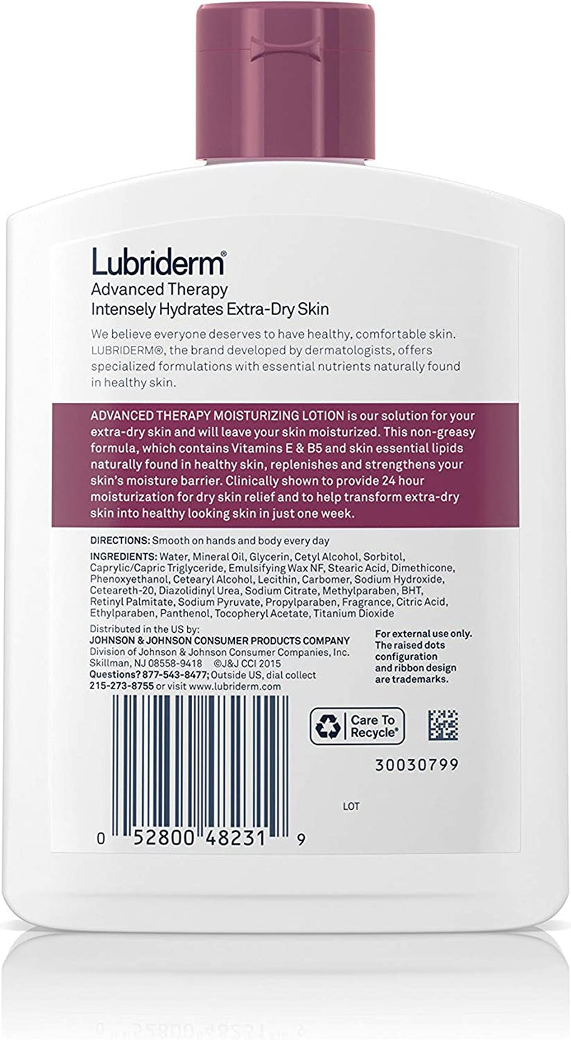 Lubriderm Terapia avanzada Hidratando la loción 6oz