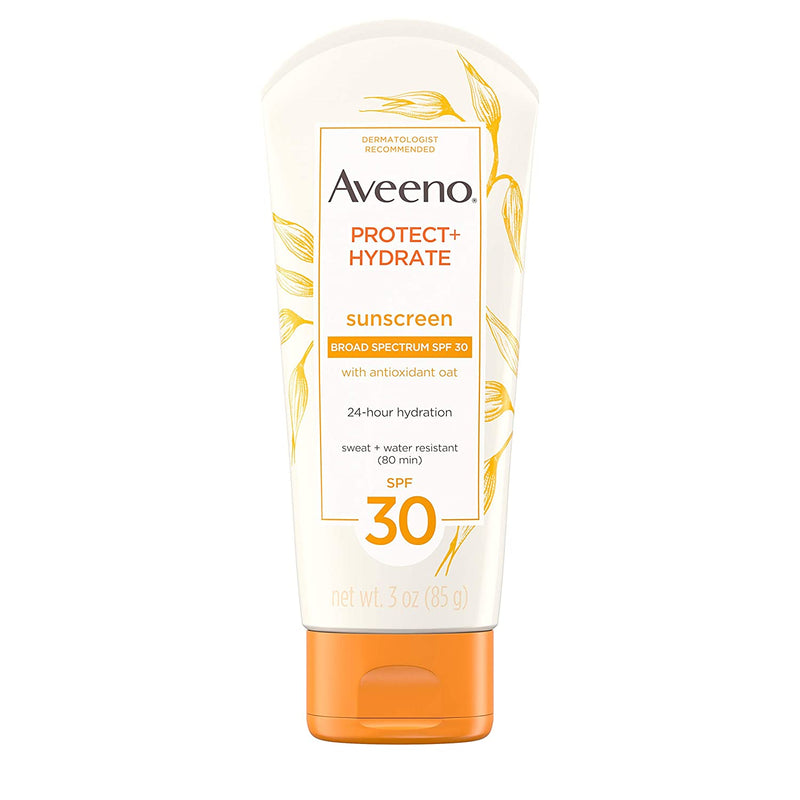 Aveeno Protect + Hydrate Moisturizing Sunscreen Lotion with Broad Spectrum SPF 30