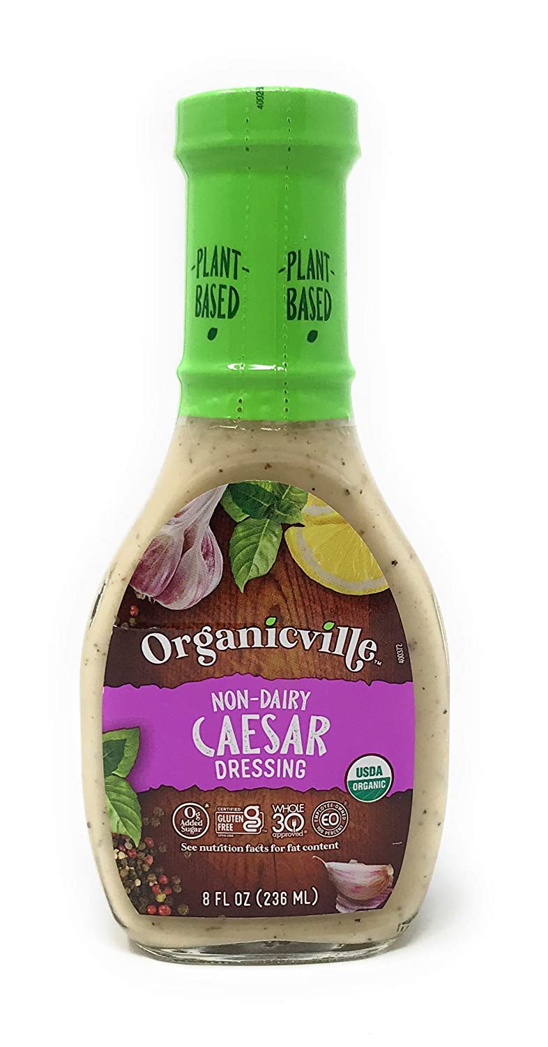ORGANICVILLE Organic Non-Dairy Caesar Dressing, 8 oz