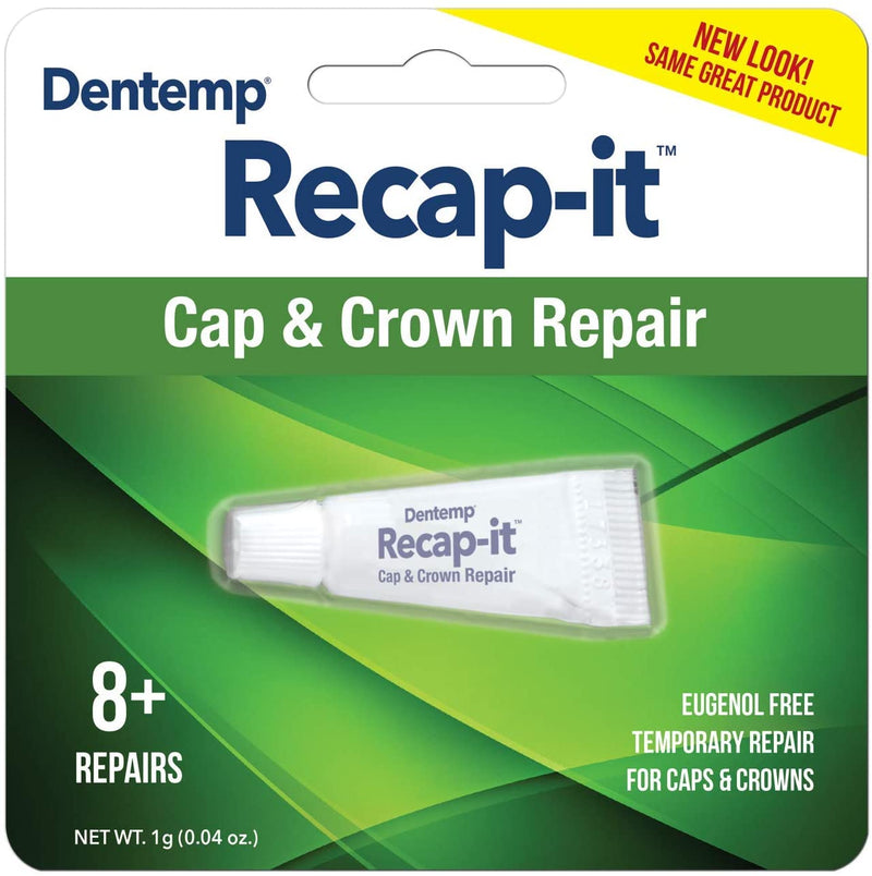 Dentemp Recap-it Cap and Crown Repair