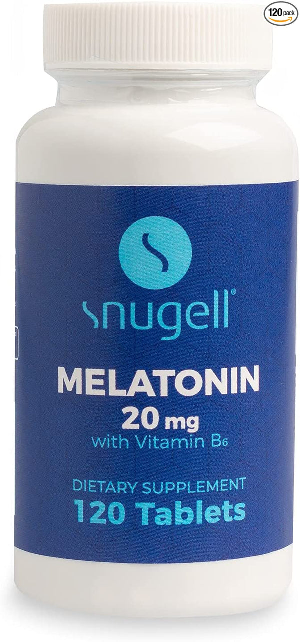 Snugell Melatonin 20 Mg 120 Tablets