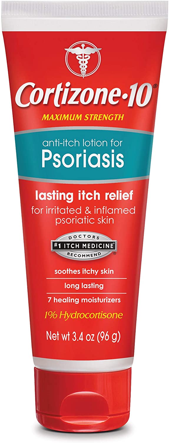 Cortizone-10 Anti Itch Lotion for Psoriasis, 3.4 Ounce