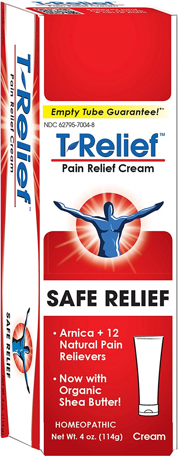 MediNatura T-Relief Pain Relief Ointment with Arnica 4Oz