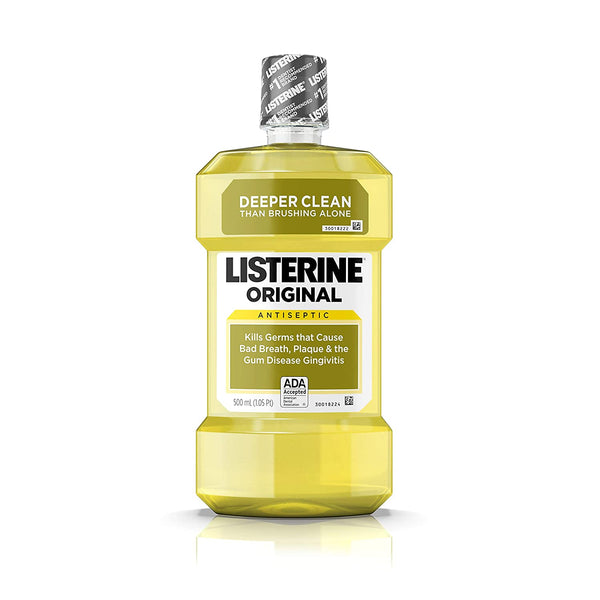 Listerine Original Oral Care Antiseptic Mouthwash. 500 ml