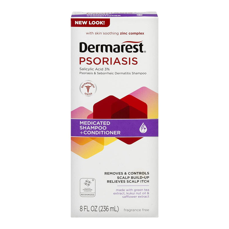 Dermarest Psoriasis Medicated Shampoo plus Conditioner 8 oz