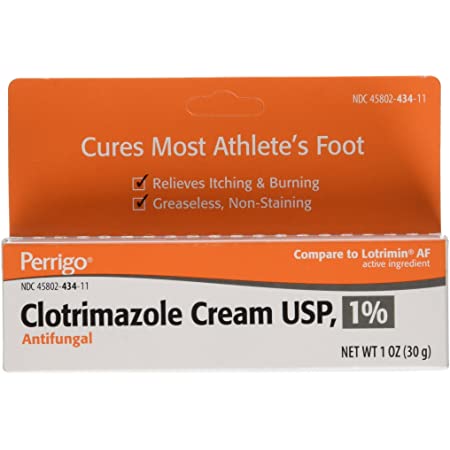 Clotrimazole Generic Lotrimin Anti-Fungal Cream USP, 1%, 1 oz (30 grs)