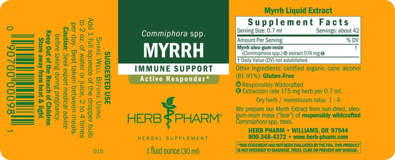 Hierbas Pharm Myrrh 1oz