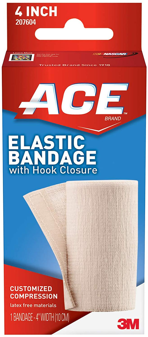 ACE Elastic Bandage with Hook Closure