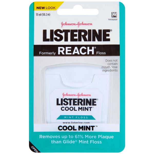 Listerine Cool Mint Interdental Floss Cool Mint 55 yds