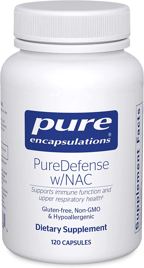 Pure Encapsulations Pure Defense With NAC 120 Capsules