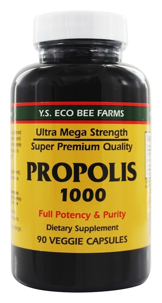 YS Bee Farms - ProPolis Caps 1000 mg. - 90 cápsulas