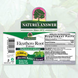 NATURES ANSWER ELEUTHERO ROOT EXTRACT 2 Oz