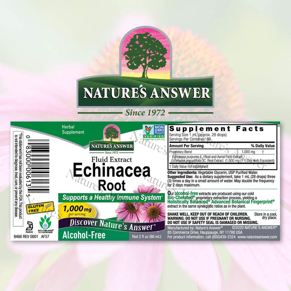 NATURES ANSWER ECHINACEA ROOT 1 Oz