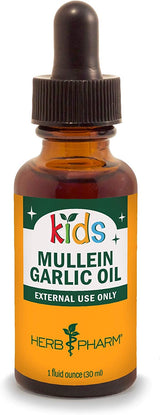 Hierbas Pharm Kids Mullein Aceit de ajo 1 oz