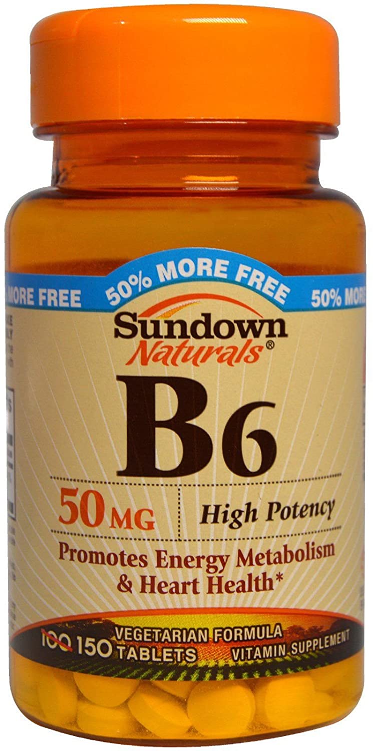 Vitamina B6 Sundown 50 mg