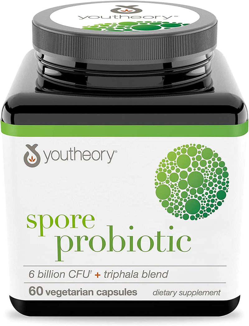 Youtheory Spore Probiotic Vegetable Capsules 60