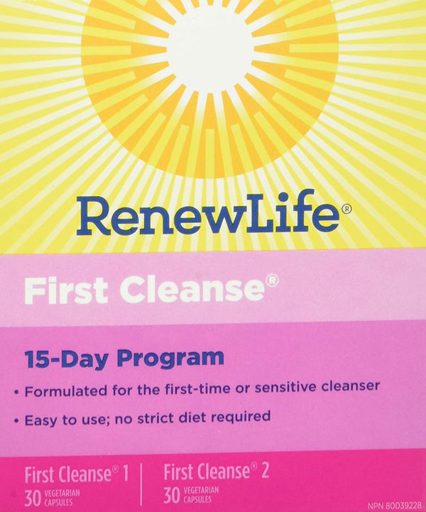 Renew Life First Cleanse Vegetable Capsules