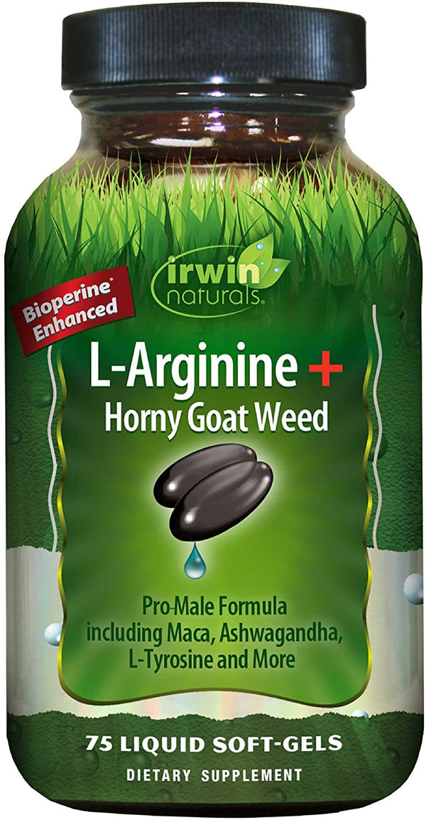 Irwin Naturals L-Arginine Liquid Softgels