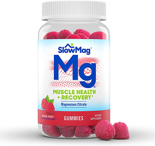 Slow Mag Muscle Health + Recovery Gummies 60 ct