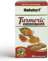 Salutari Turmeric 1510 mg with bioperine 30 Capsules