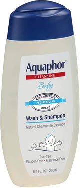 Aquaphor Baby Wash and Shampoo. 8.4 FL. OZ