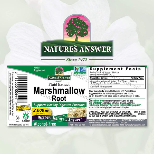NATURES ANSWER MARSHMALLOW ROOT 1 Oz