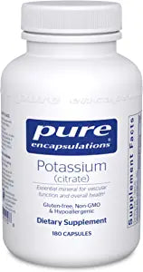 Pure Encapsulations Potassium Citrate 90 Capsules