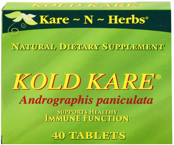 Kare-N-Herbs Kold Kare Cold Flu Sinusitis Tablets