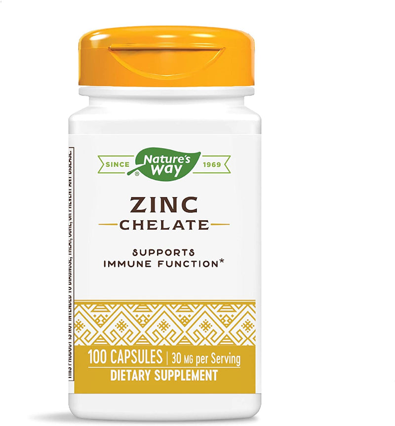 Nature's Way Zinc Chelated 30 mg
