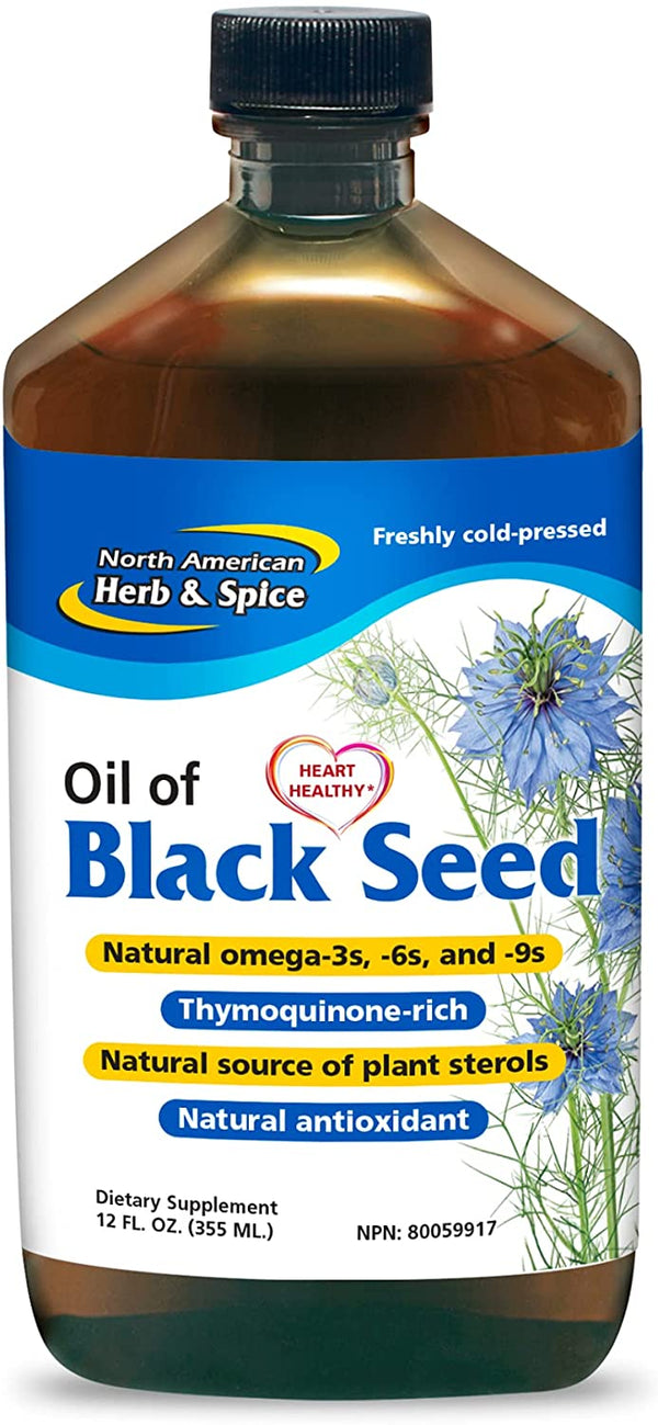 North American Herb & Spice Black Seed Oil - 12 fl. oz.