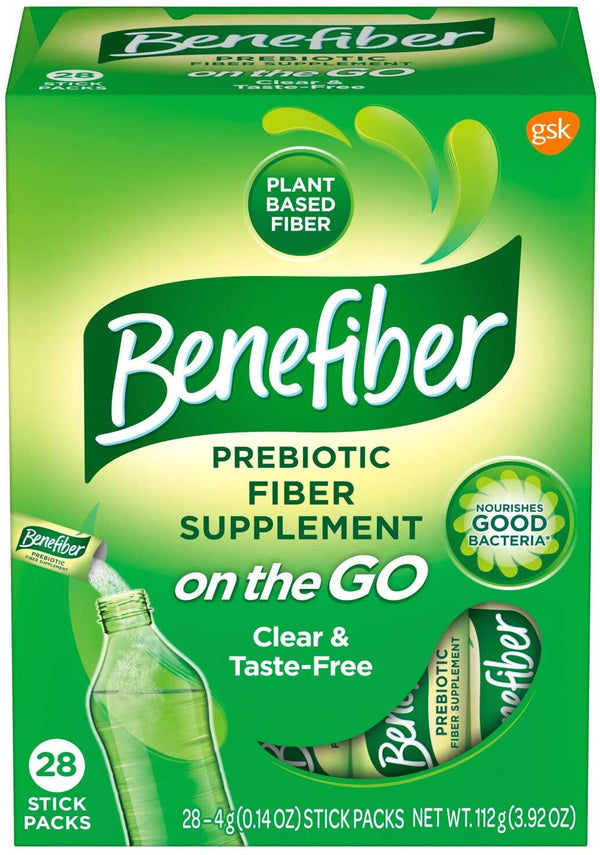 BeneFiber Fiber Supplement On The Go Packs