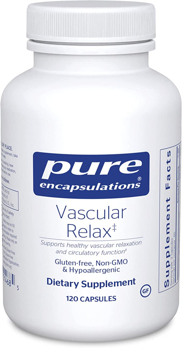 Pure Encapsulations Vascular Relax 120 Capsules