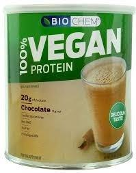 Bioquímica 100% de proteína vegana en polvo de chocolate 22.8 oz