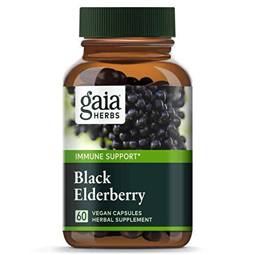 Gaia Herbs Black Elderberry Liquid Capsules