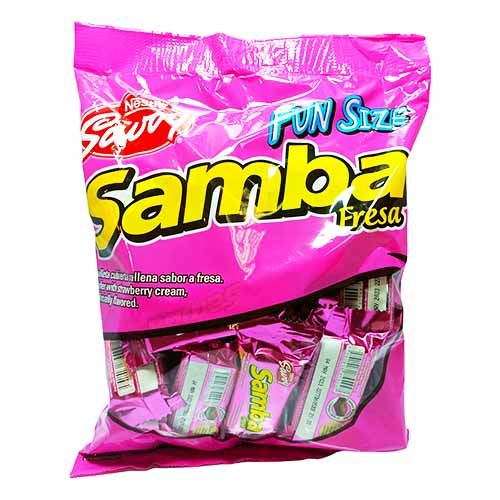 Nestle Savoy Mini Samba Fresa FUN SIZE 35 units – Locatel Health ...