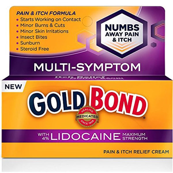 Gold Bond Pain & Itch Cream with Lidocaine 1.75oz