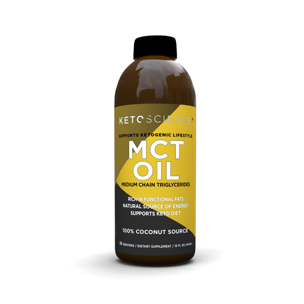 Ciencias de ceto cetogénica MCT Oil 15 oz