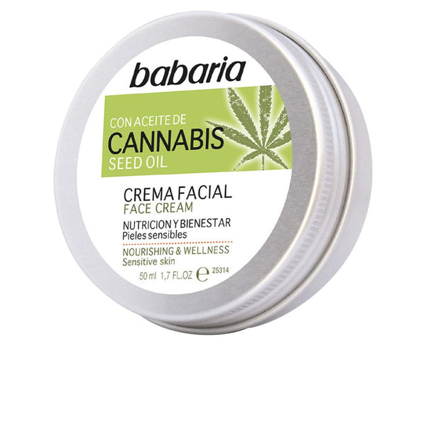 Babaria Cannabis Nourishing Facial Cream 1.7 0z