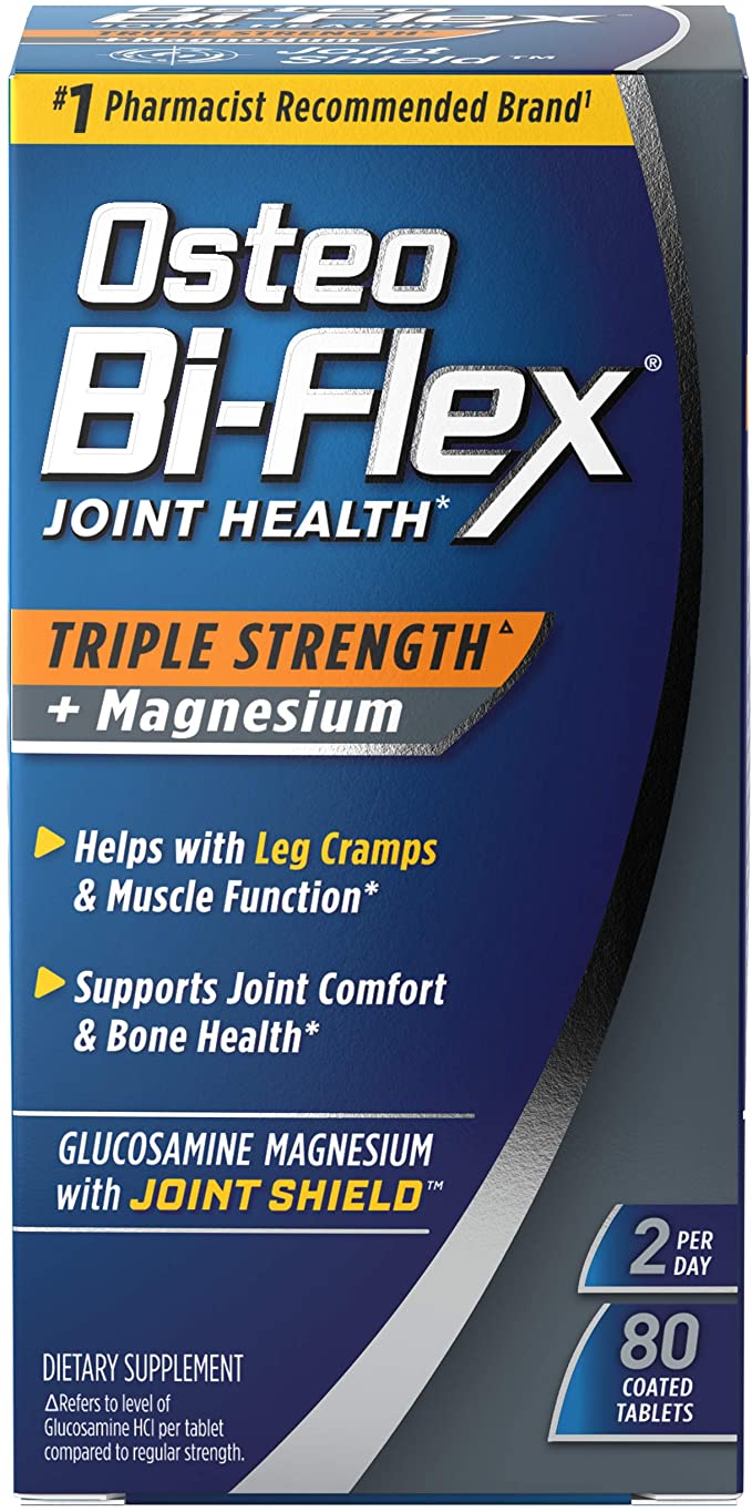 Osteo Bi-Flex Triple Strength + Magnesium 80 Tablets
