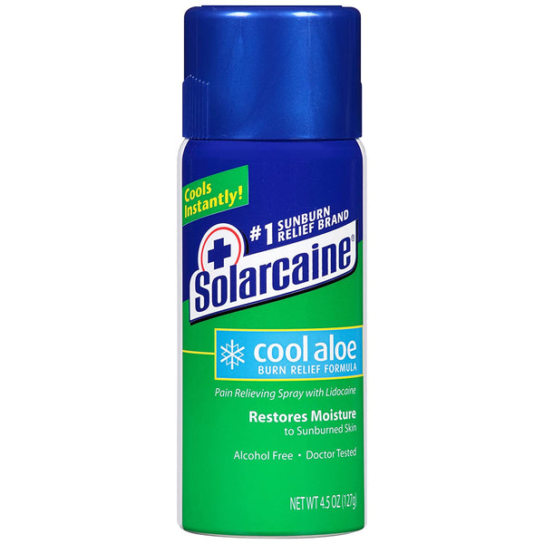 Solarcaine Aloe Extra Burn Relief Spray 4.5 oz